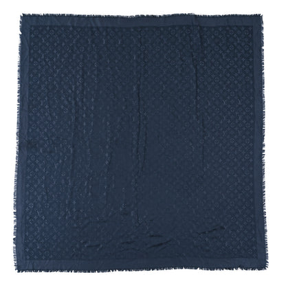 Louis Vuitton Monogram Silk Wool Shine Shawl 1 of 3