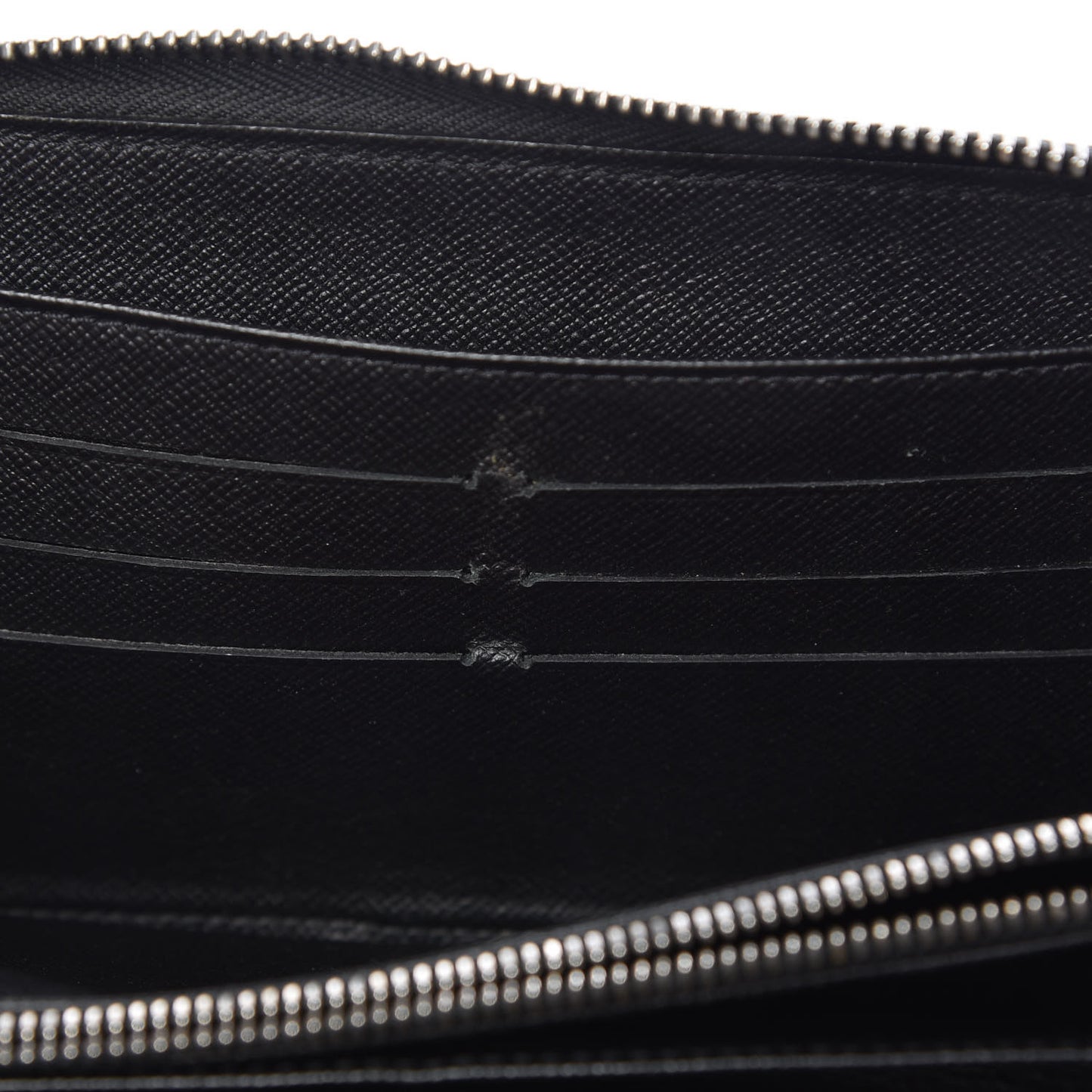 Epi Zippy Organizer Wallet Black