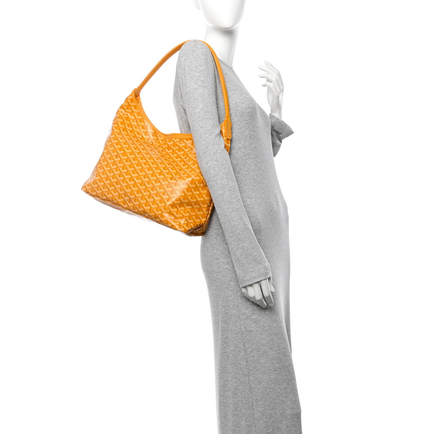 Goyard Goyardine Boheme Hobo Yellow 2 of 10