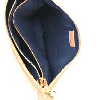 Louis Vuitton Lambskin Embossed Monogram Coussin PM Camel 5 of 13