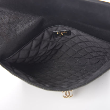 Chanel Caviar Quilted Medium Golden Class Pouch Black 5 of 8
