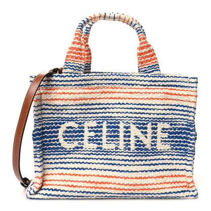 Celine Jacquard Striped Small Cabas Thais Multicolor 1 of 10