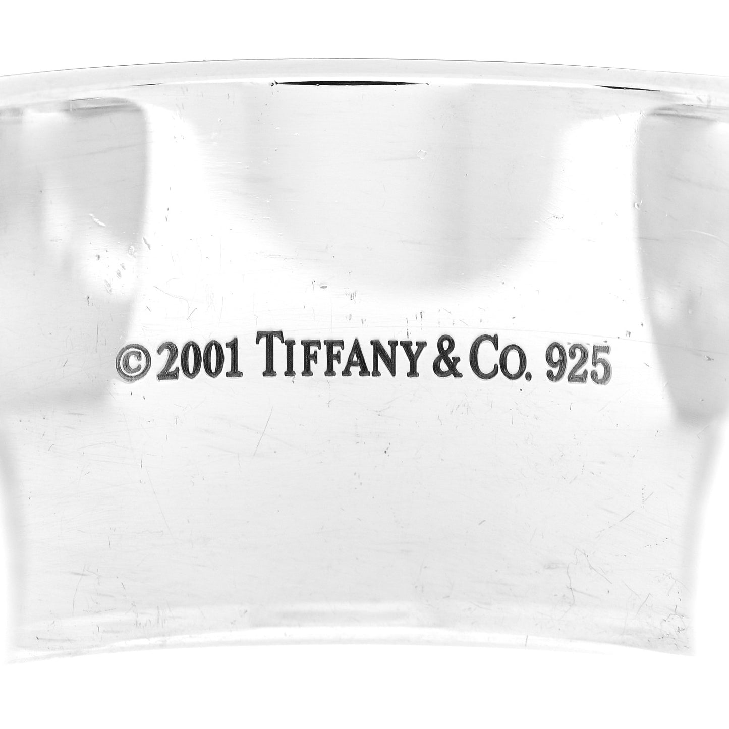 Sterling Silver Wide 1837 Cuff Bracelet