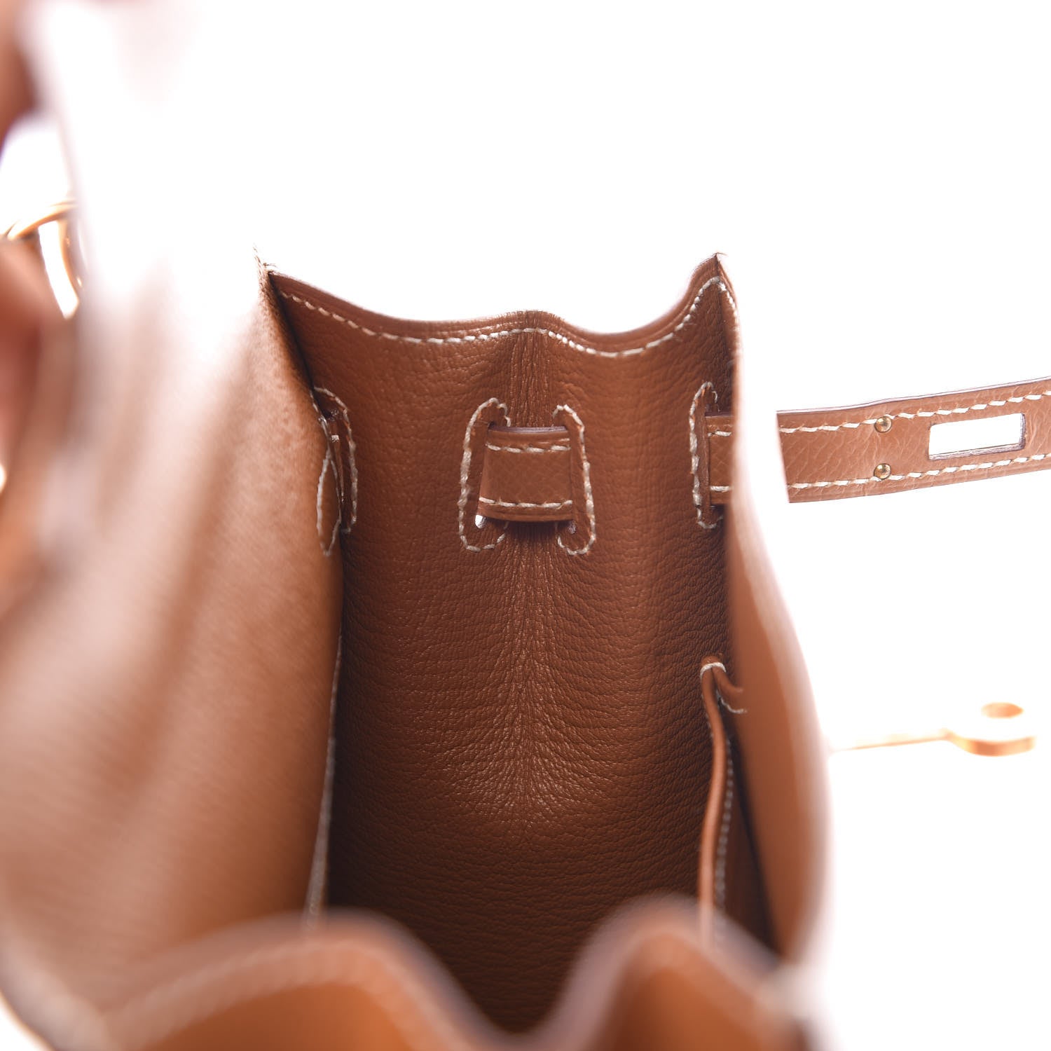 Hermes Epsom Kelly Sellier 25 Gold 43 of 46