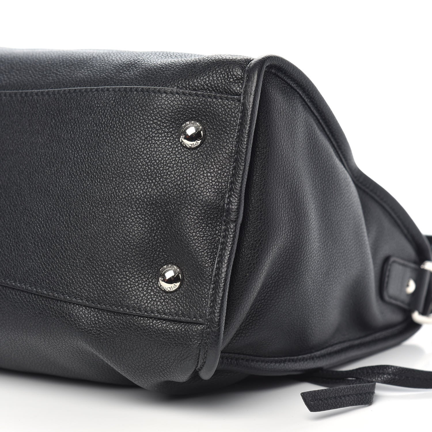 Prada Vitello Phenix Shopping Satchel Black 9 of 9