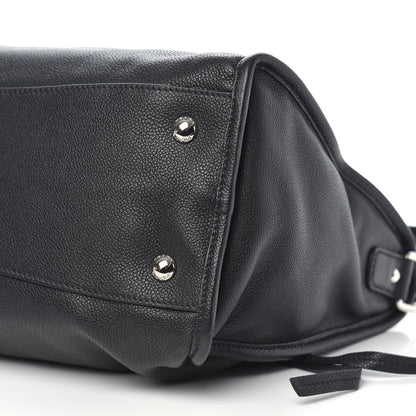 Prada Vitello Phenix Shopping Satchel Black 9 of 9