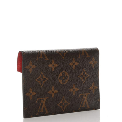 Louis Vuitton Monogram Daily Organizer Envelope Insert Red 3 of 7