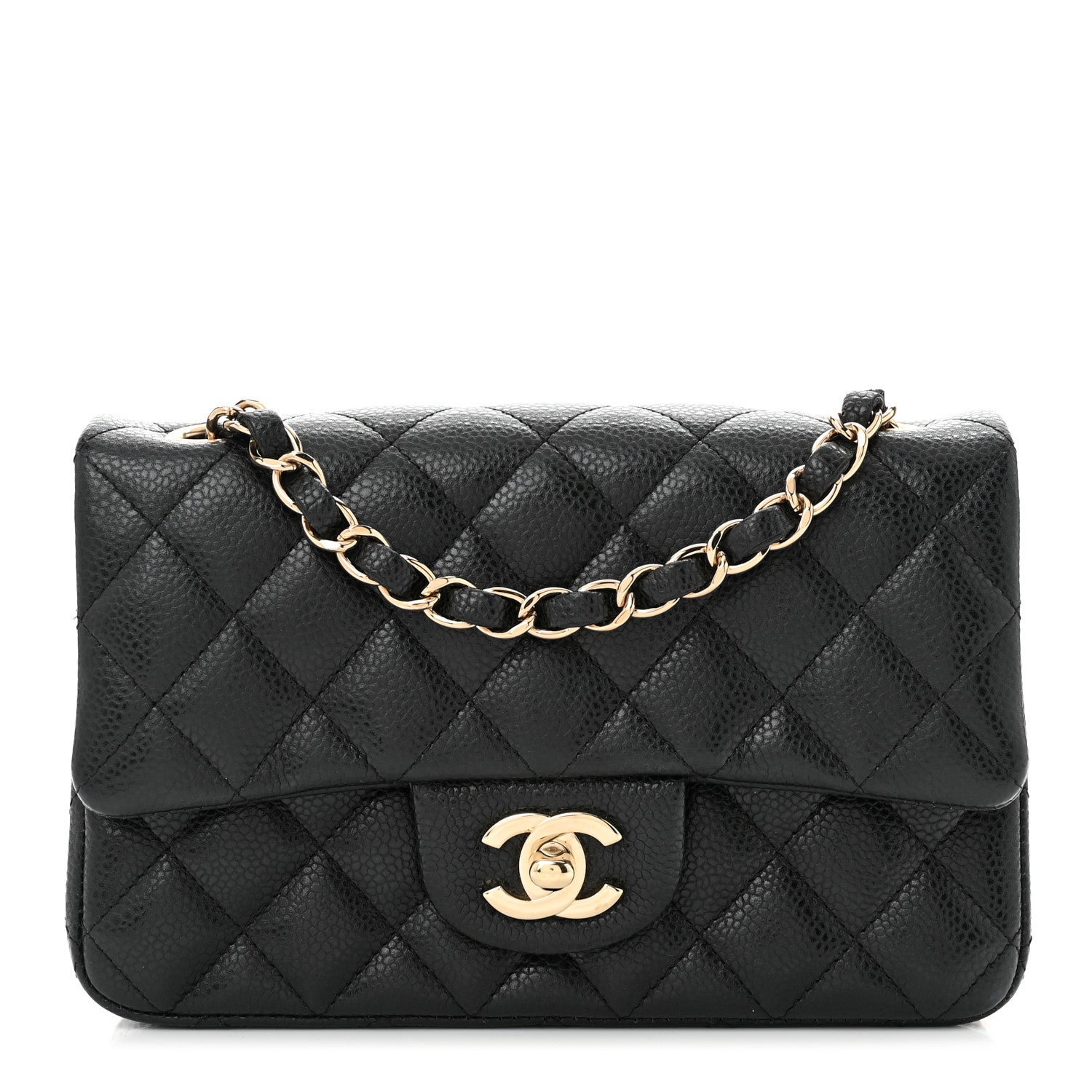Chanel Caviar Quilted Mini Rectangular Flap Black 1 of 11
