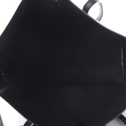 Saint Laurent Calfskin Large Shopping Tote Black 5 of 9