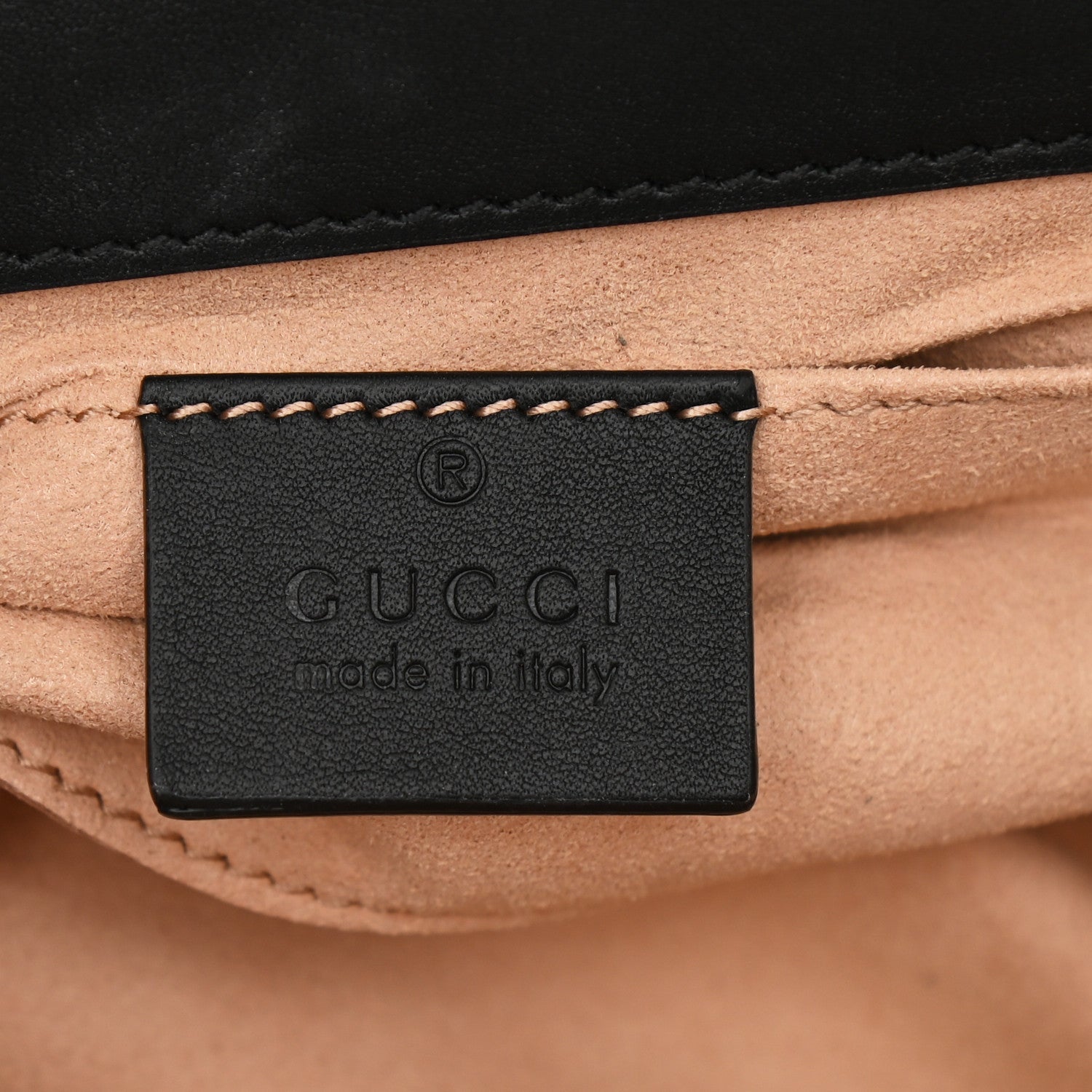 Gucci GG Supreme Monogram Bees Small Padlock Shoulder Bag Black 6 of 11