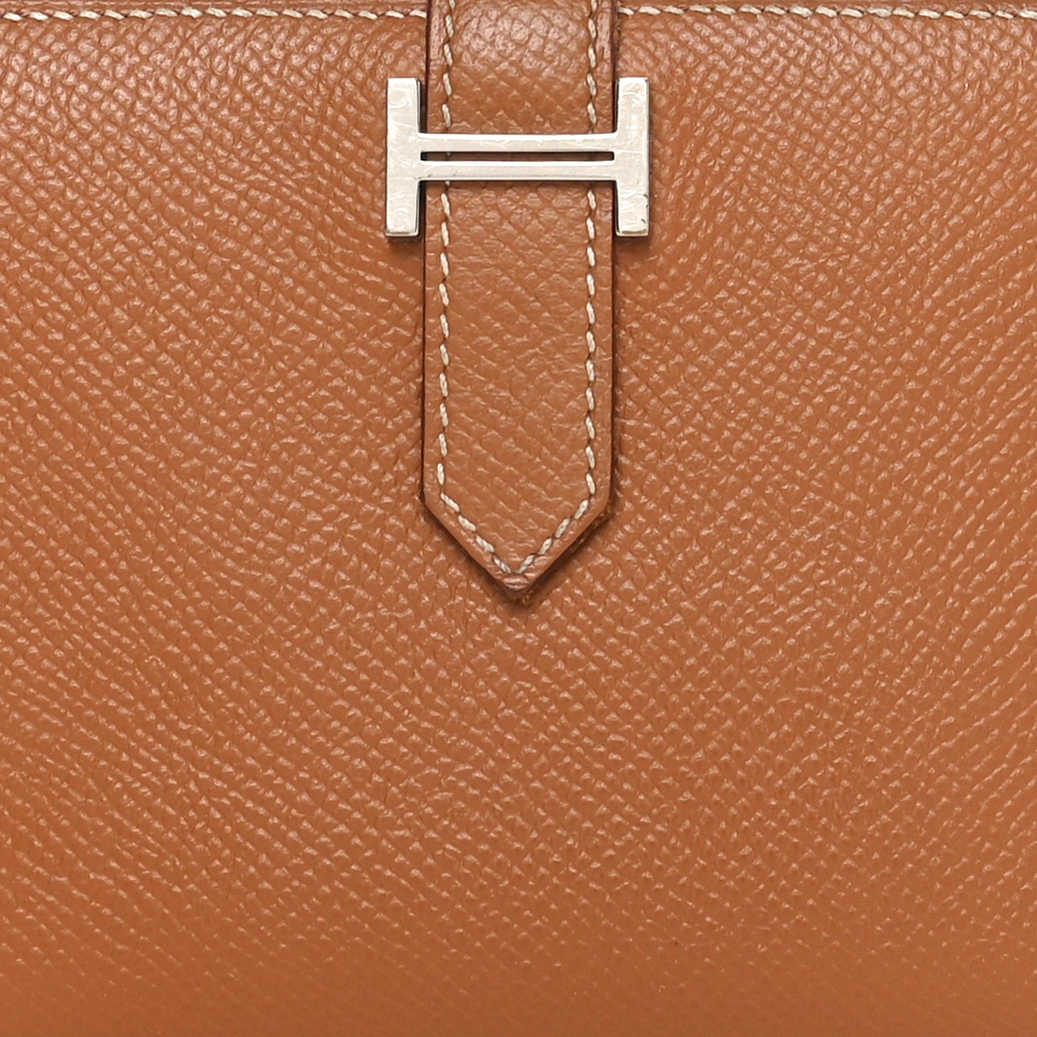 Hermes Epsom Bearn Compact Wallet Gold 7 of 7