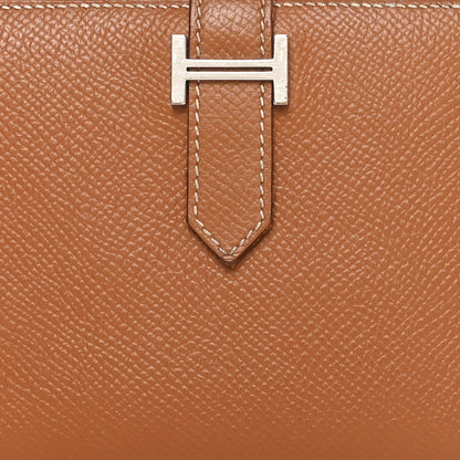 Hermes Epsom Bearn Compact Wallet Gold 7 of 7