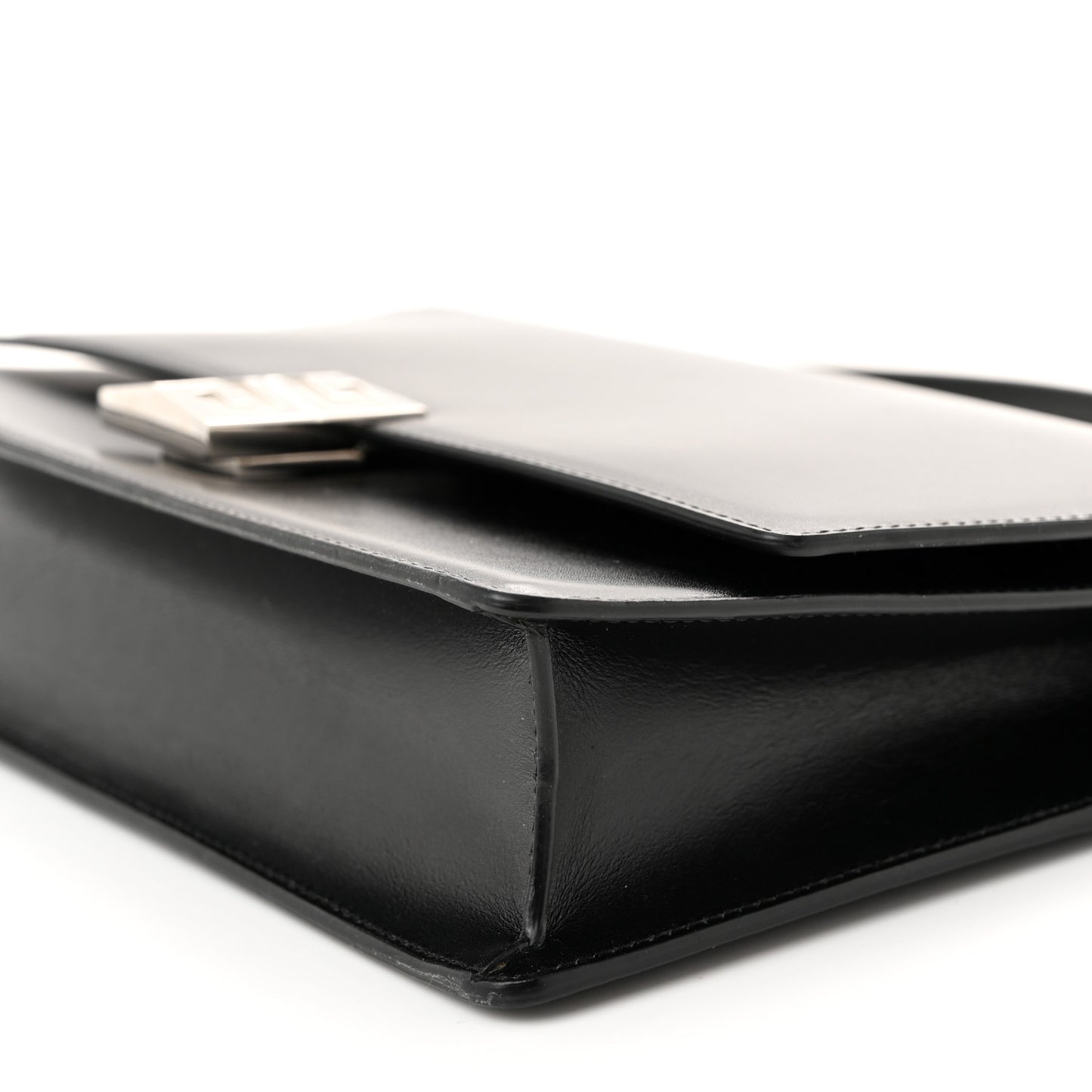 Box Calfskin Medium 4G Chain Shoulder Bag Black