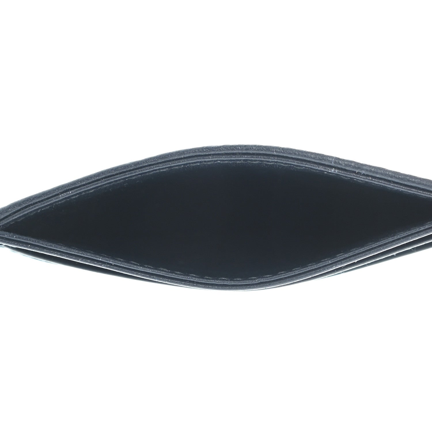 Christian Dior Oblique Calfskin Card Holder Blue 5 of 8