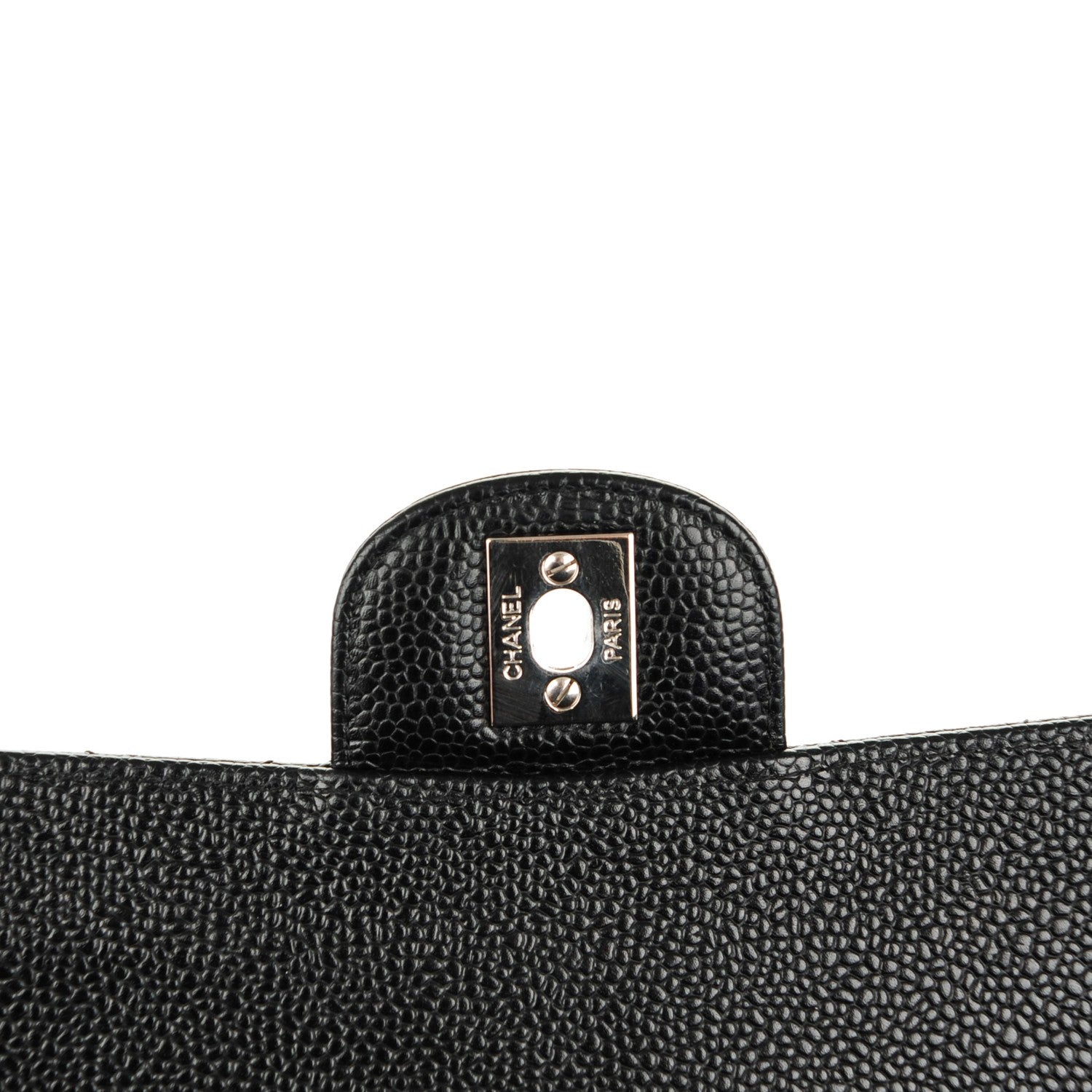 Chanel Caviar Quilted Medium Double Flap Black 6 of 8