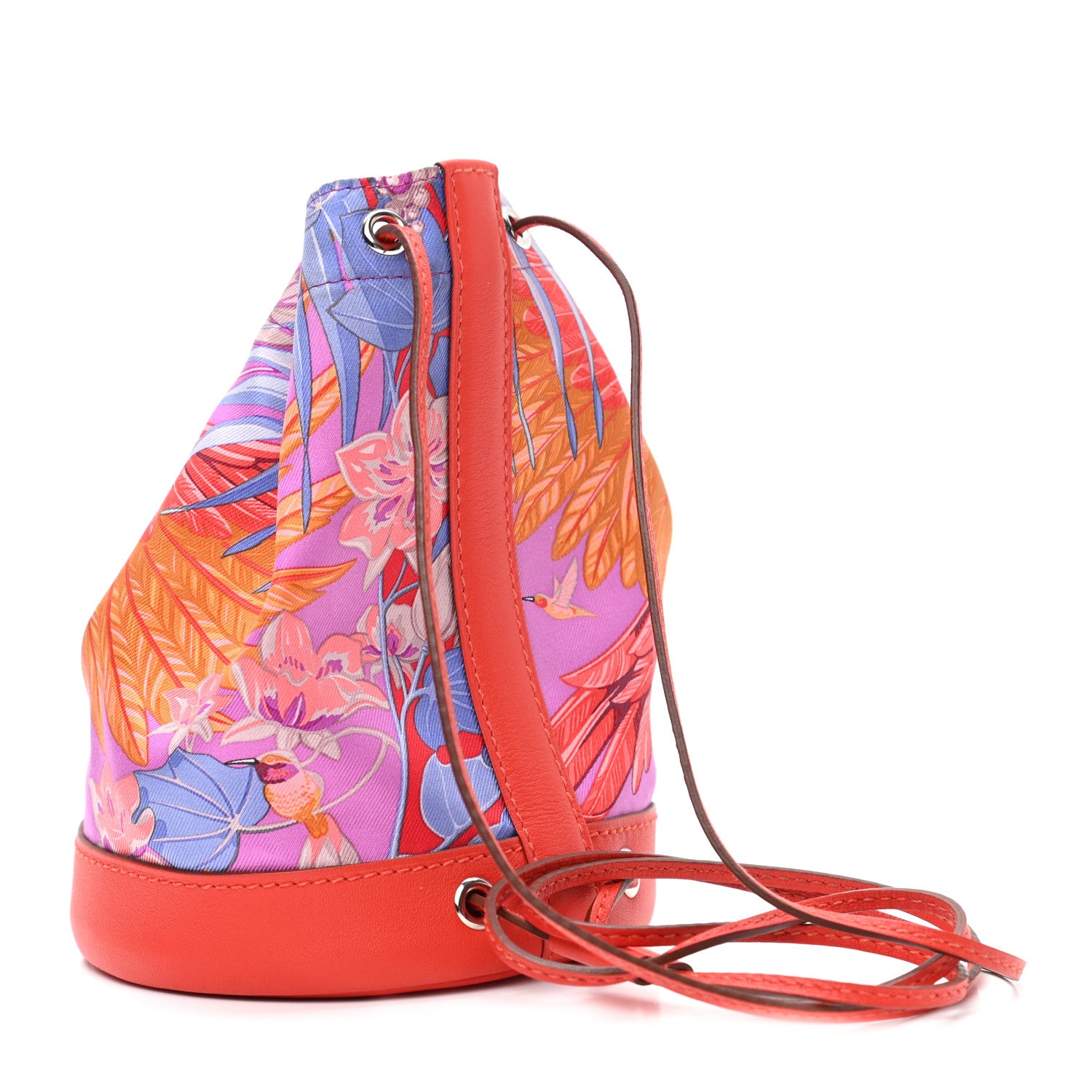 Hermes Silk Swift Flamingo Party Soie Cool Small Capucine 2 of 9