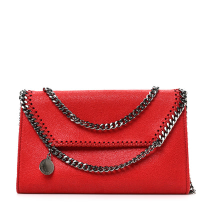 Stella McCartney Shaggy Deer Mini Falabella Crossbody Bag Flame 1 of 8