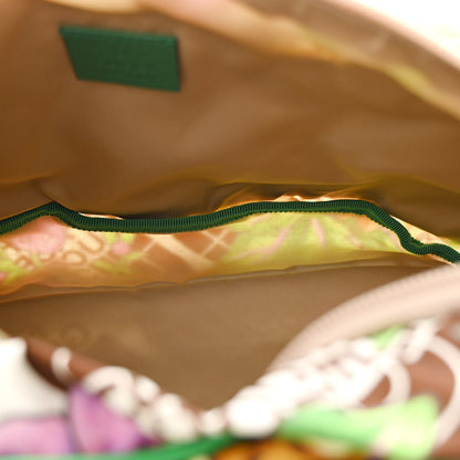Gucci X THE NORTH FACE Econyl Nylon Floral Utility Beltpack Green 5 of 10