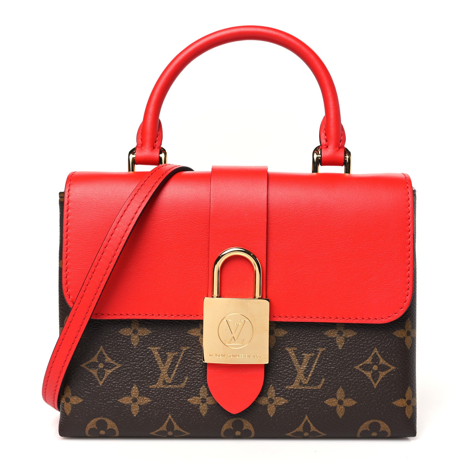 Louis Vuitton Monogram Locky BB Coquelicot 1 of 10