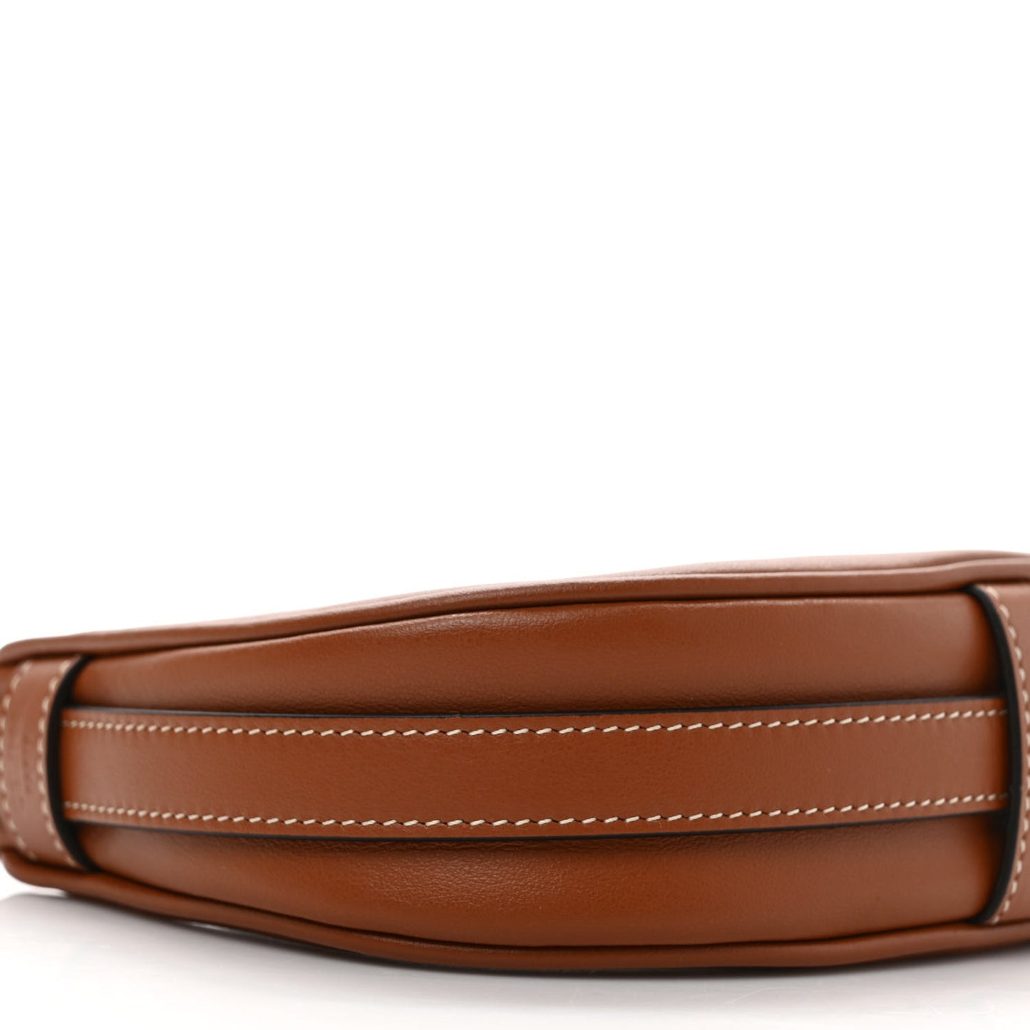 Smooth Calfskin Mini Ava Shoulder Bag Tan
