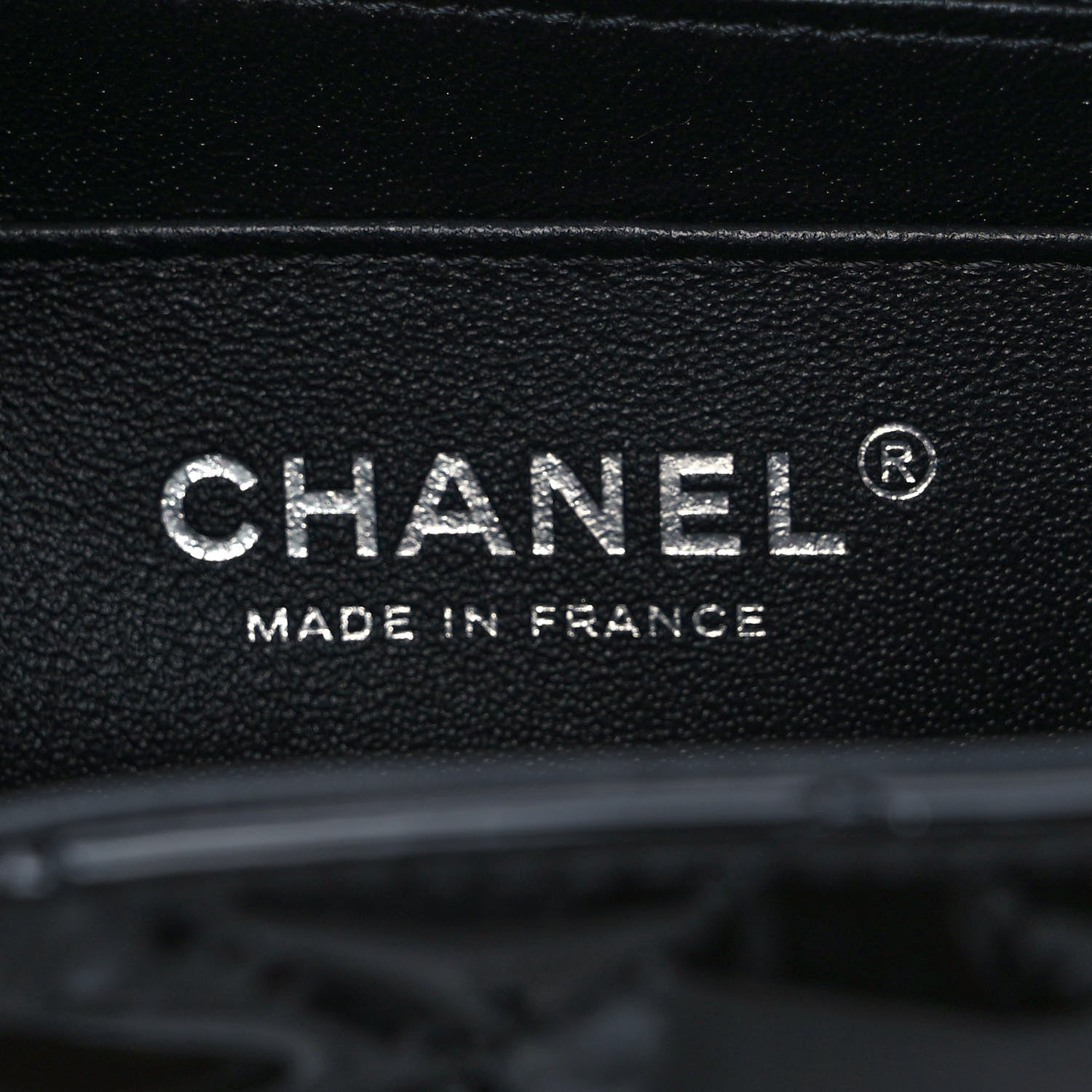 Chanel Patent Calfskin Quilted Mini Rectangular Flap So Black 6 of 9