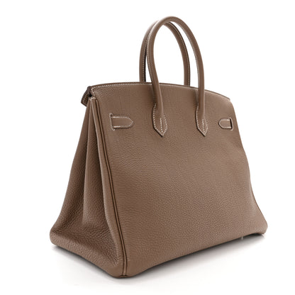 Hermes Togo BIRKIN 35 Etoupe 3 of 13