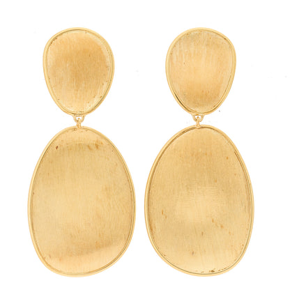 Marco Bicego 18K Yellow Gold Small Lunaria Drop Earrings 1 of 5
