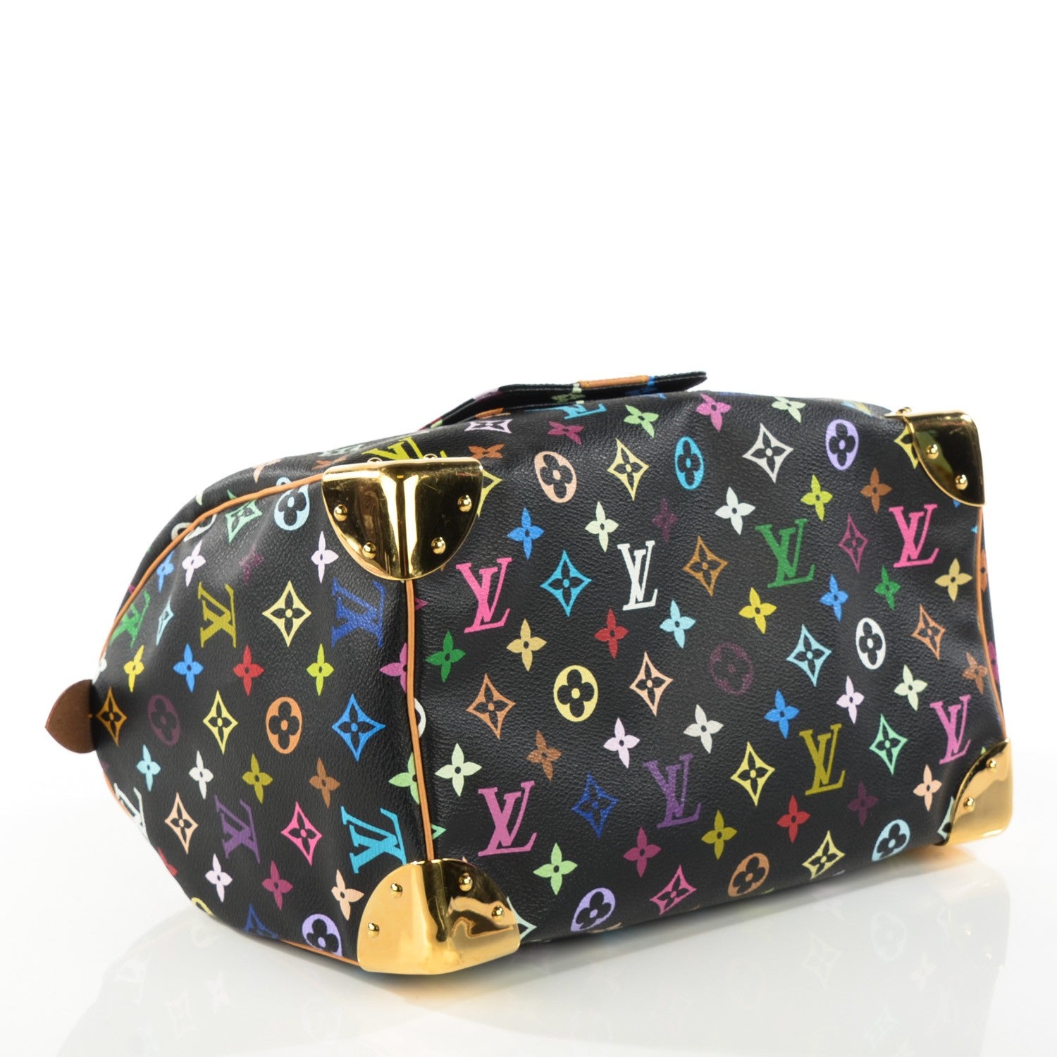 Louis Vuitton Monogram Multicolor Speedy 30 Black 4 of 8