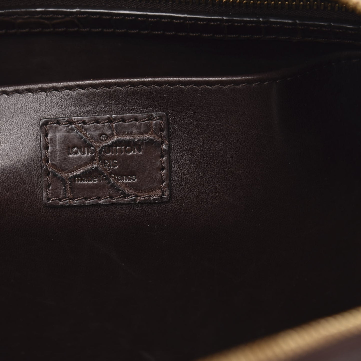 Matte Alligator SC Bag MM Chocolate