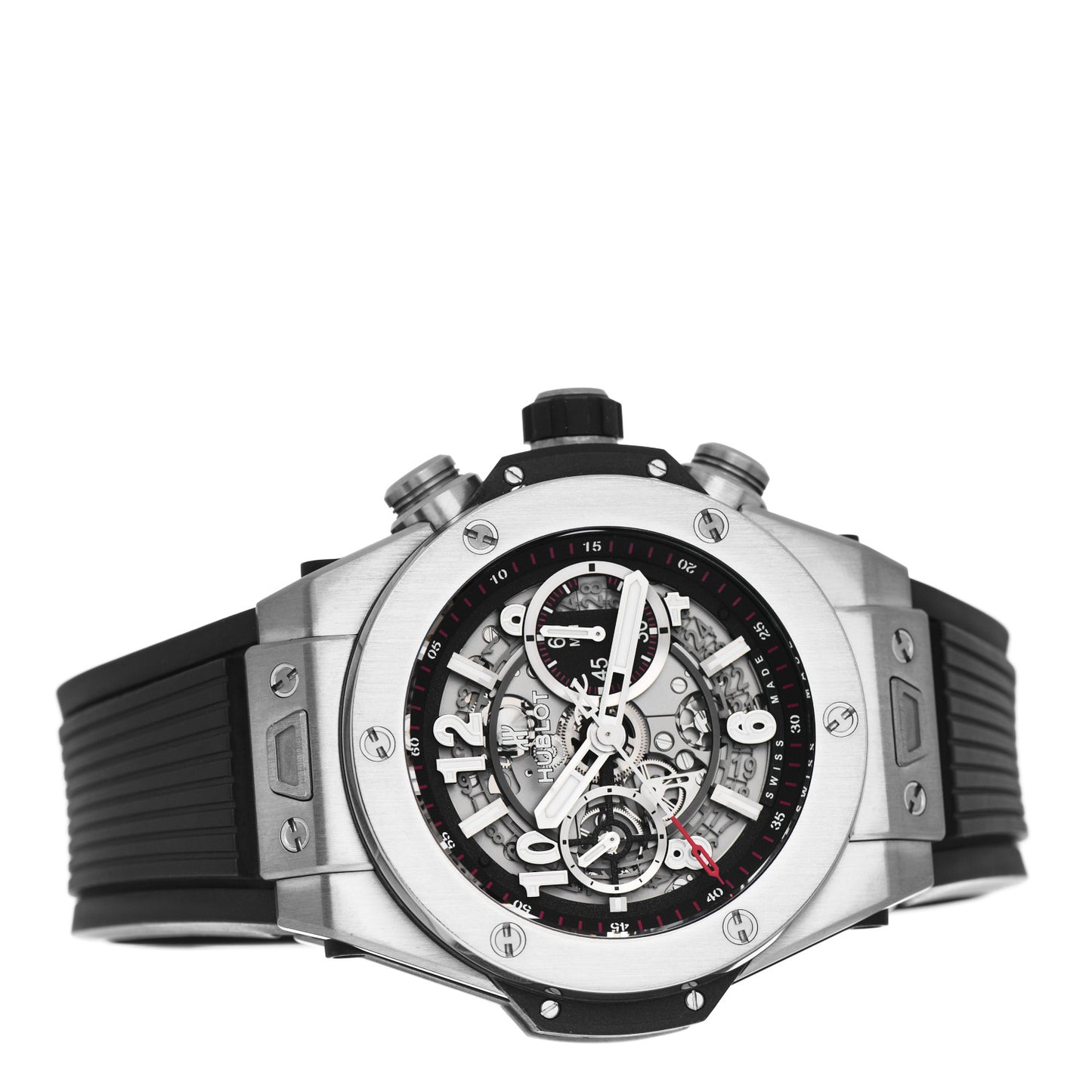 Titanium Rubber 45mm Big Bang Unico Watch Black 441.NX.1170.RX
