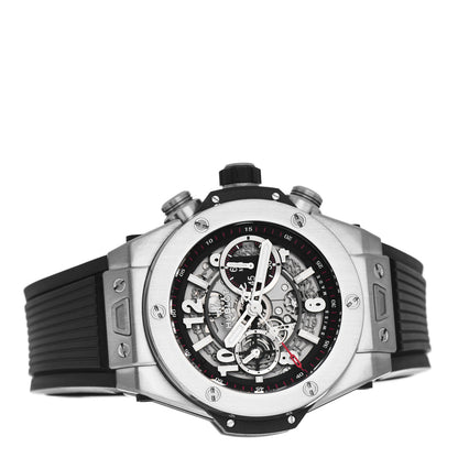 Hublot Titanium Rubber 45mm Big Bang Unico Watch Black 441.NX.1170.RX 2 of 4