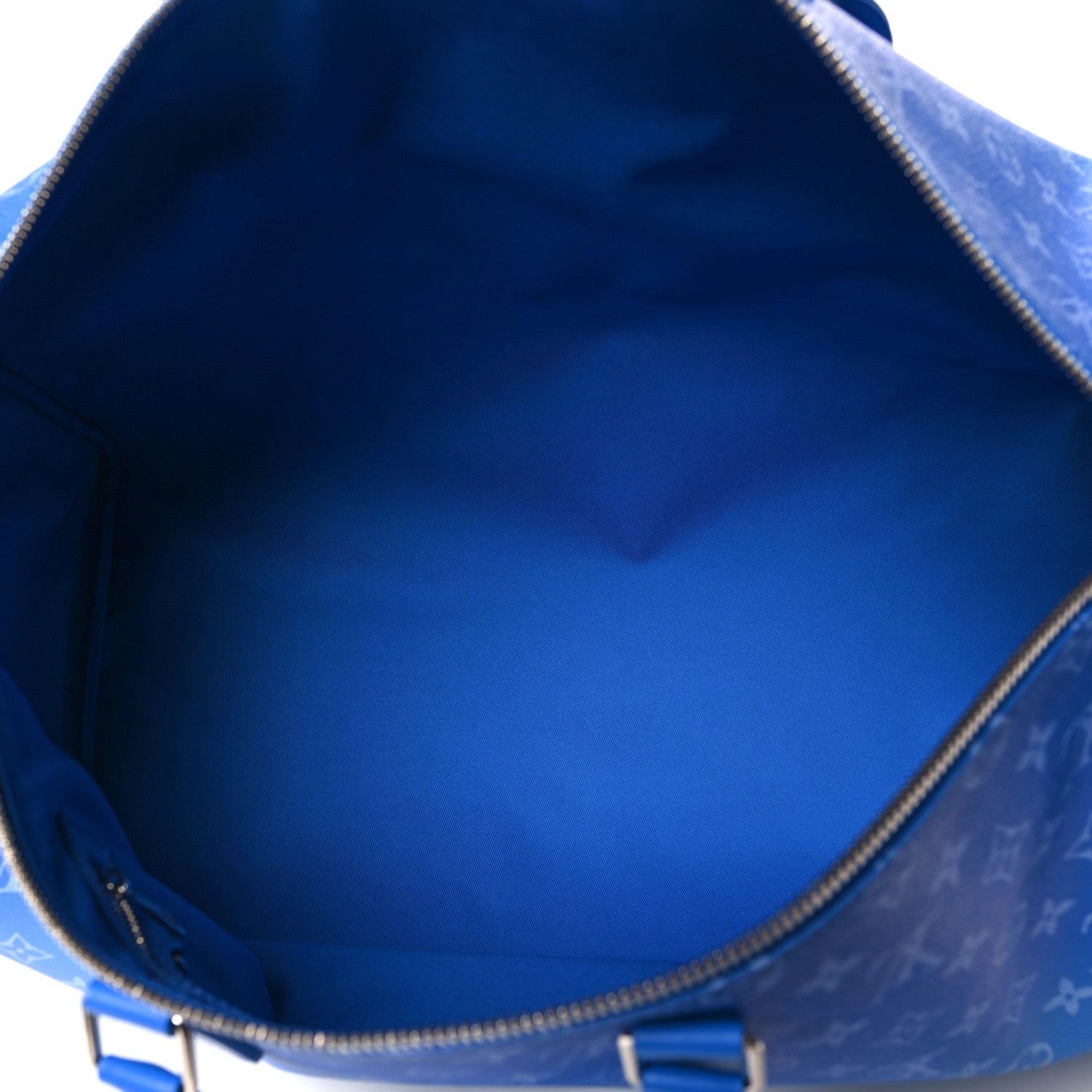 Louis Vuitton Monogram Clouds Keepall Bandouliere 50 Blue 4 of 11