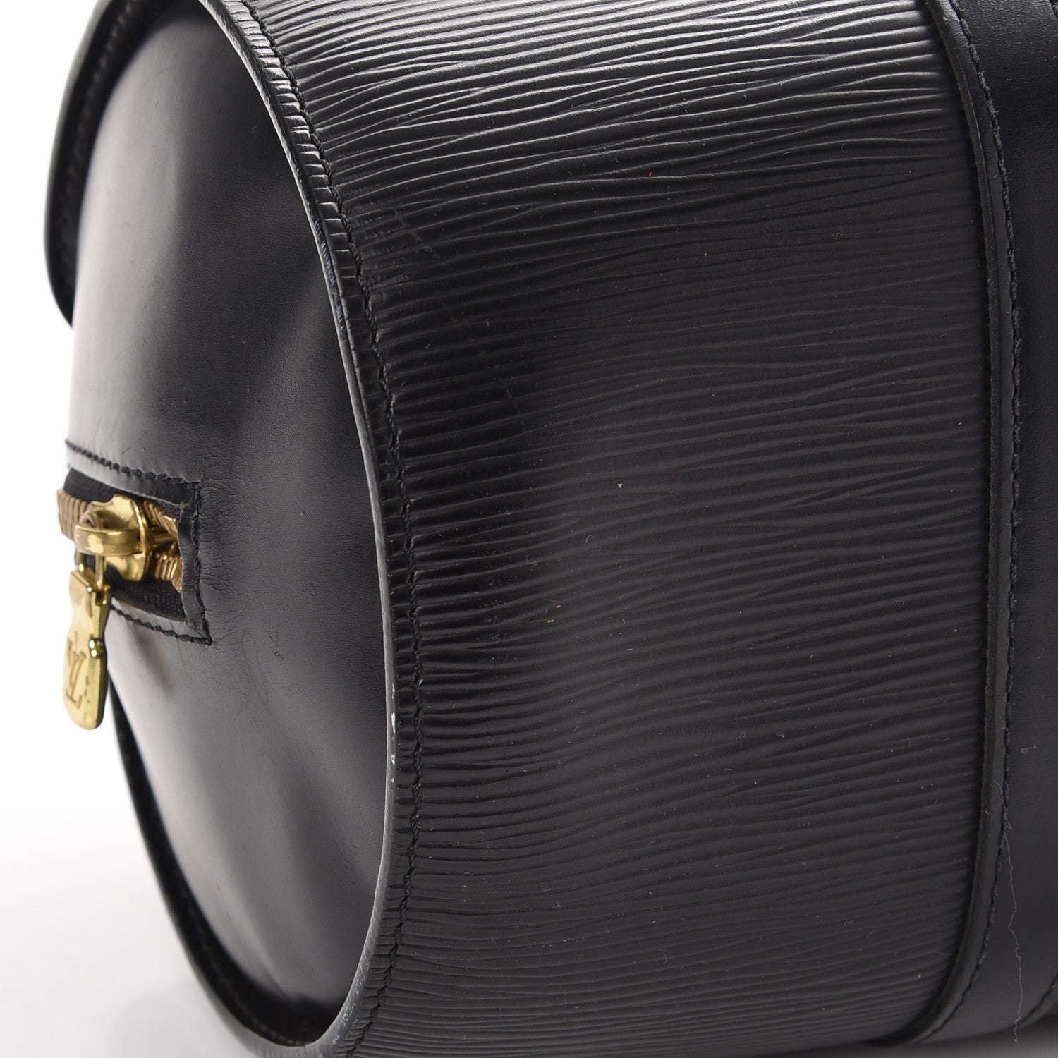 Louis Vuitton Epi Soufflot Black 13 of 14