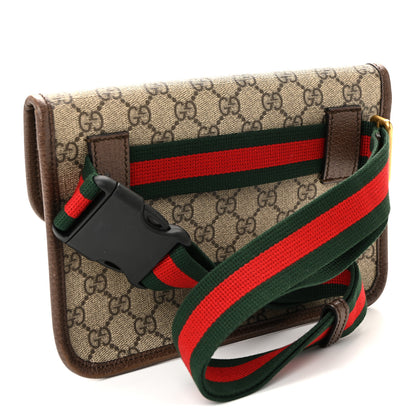 Gucci GG Supreme Monogram Neo Vintage Web Belt Bag Brown 3 of 11