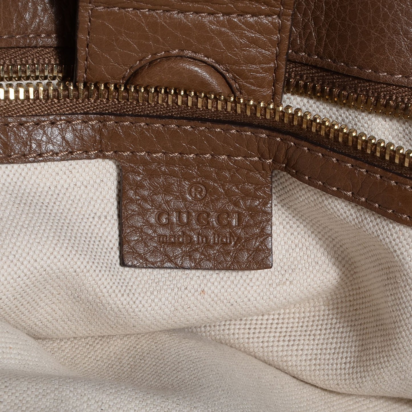 Cellarius Calfskin Large Bamboo Shopper Tote Acero