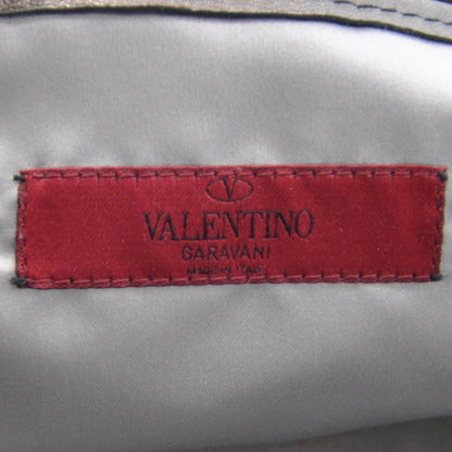 Valentino Garavani Leather Rosette Tote Metallic 10 of 12