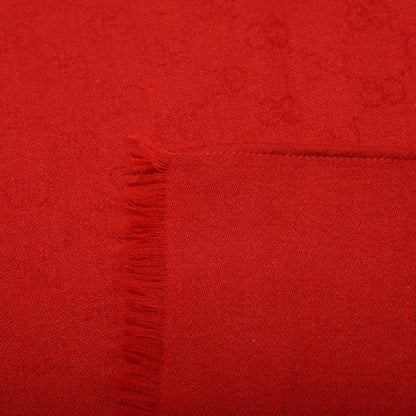 Gucci Cashmere GG Monogram Gem Lux Scarf Flame 5 of 5