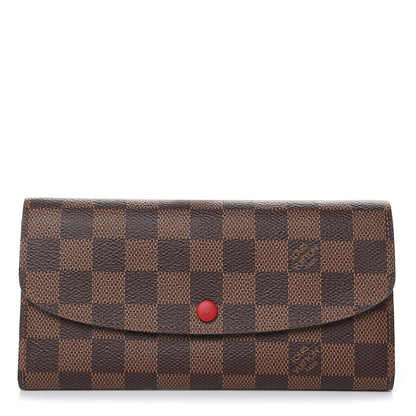 Louis Vuitton Damier Ebene Emilie Wallet 1 of 7