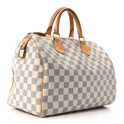 Louis Vuitton Damier Azur Speedy 35 2 of 9