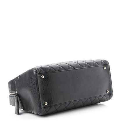 Chanel Caviar Quilted Bowler Black 4 of 8