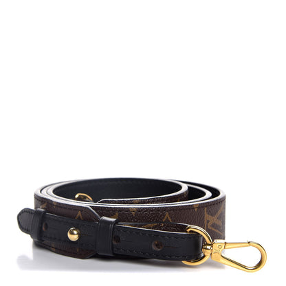 Louis Vuitton Monogram Bandouliere Shoulder Strap XL Black 1 of 5
