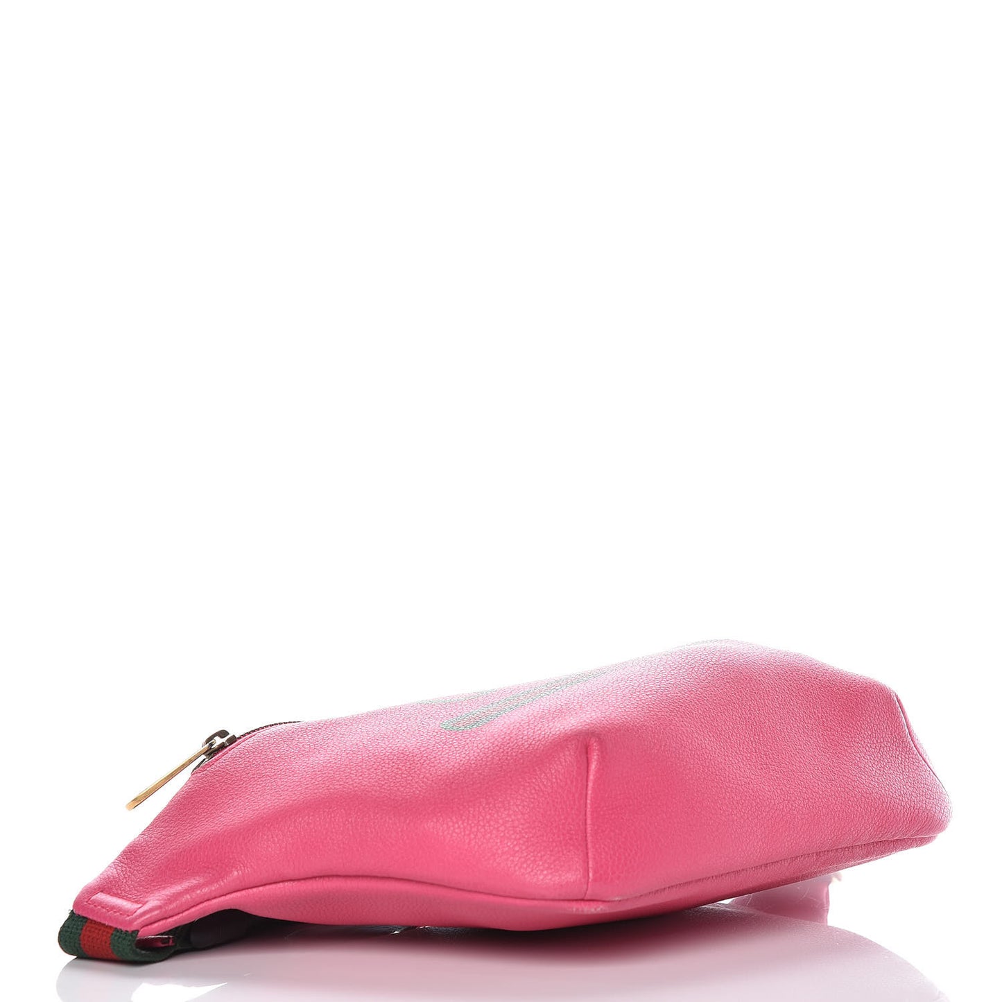 Grained Calfskin Logo Belt Bag Pink