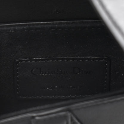Christian Dior Ultra Matte Calfskin Mini Saddle Bag Black 6 of 16