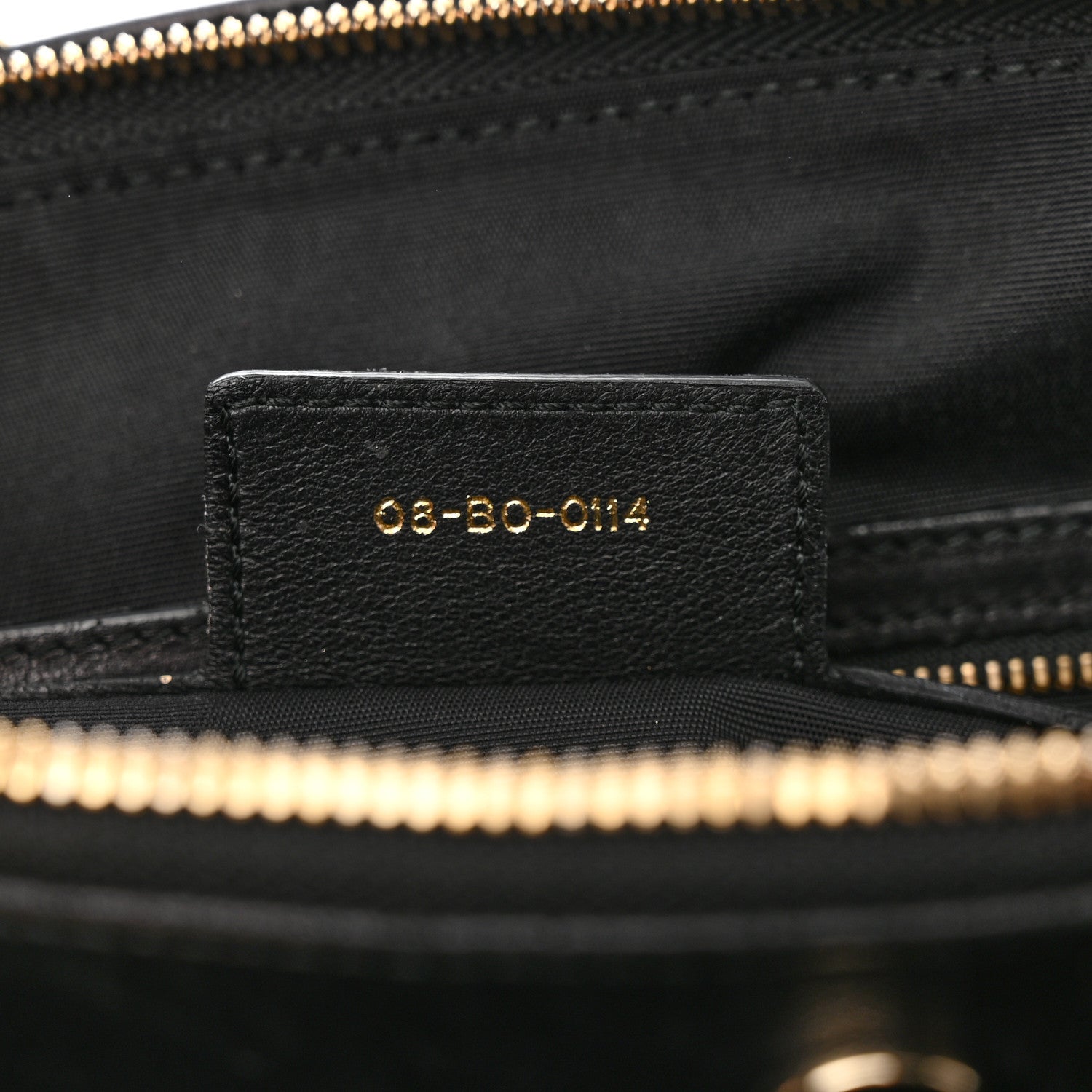 Christian Dior Lambskin Cannage Small Dior Soft Zipped Shopping Tote Black 9 of 12