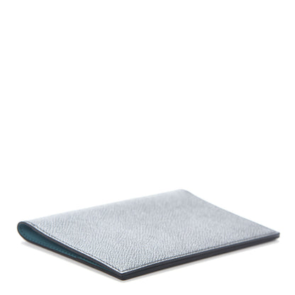 Hermes Epsom MC2 Magellan Passport Holder Bleu Indigo Bleu Saint Cyr 4 of 7
