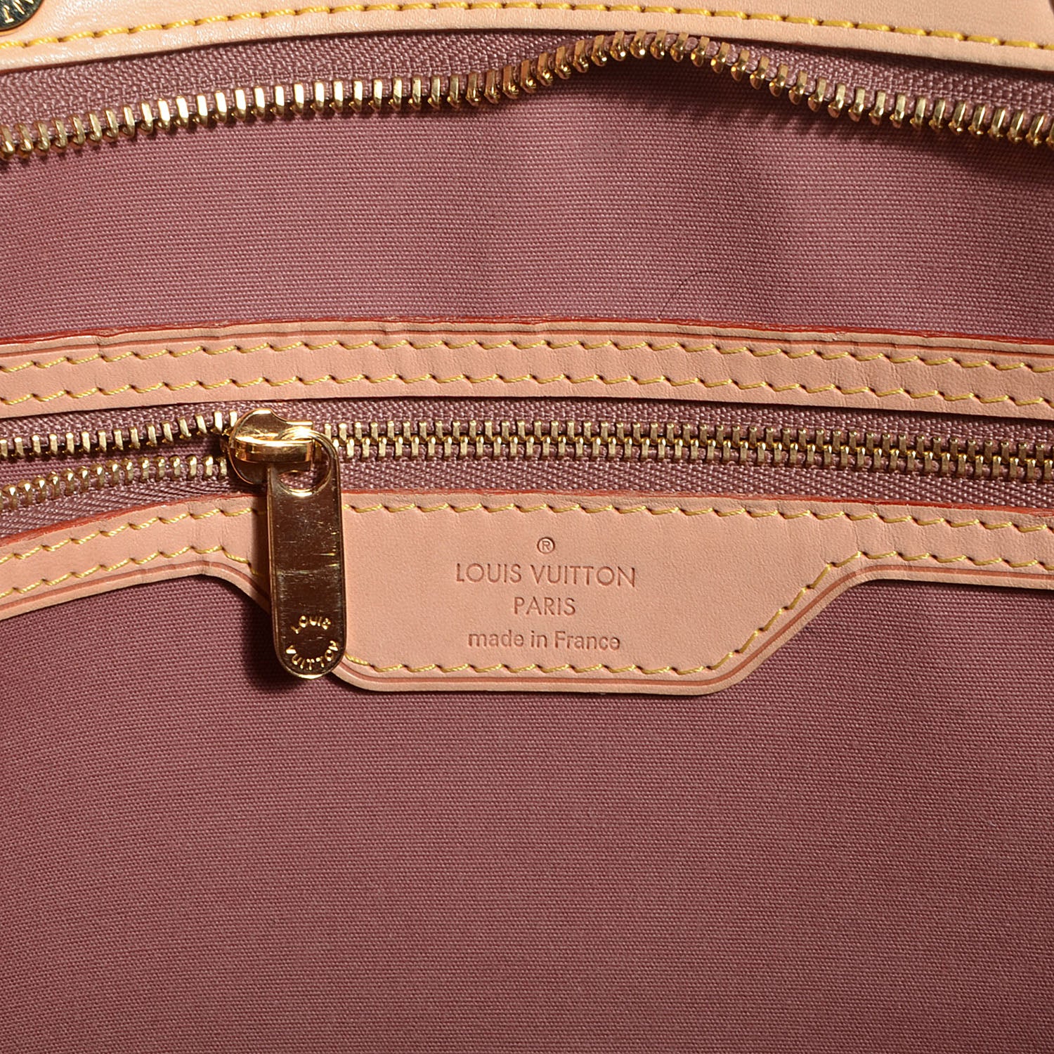 Louis Vuitton Vernis Brea GM Rose Velours 6 of 7
