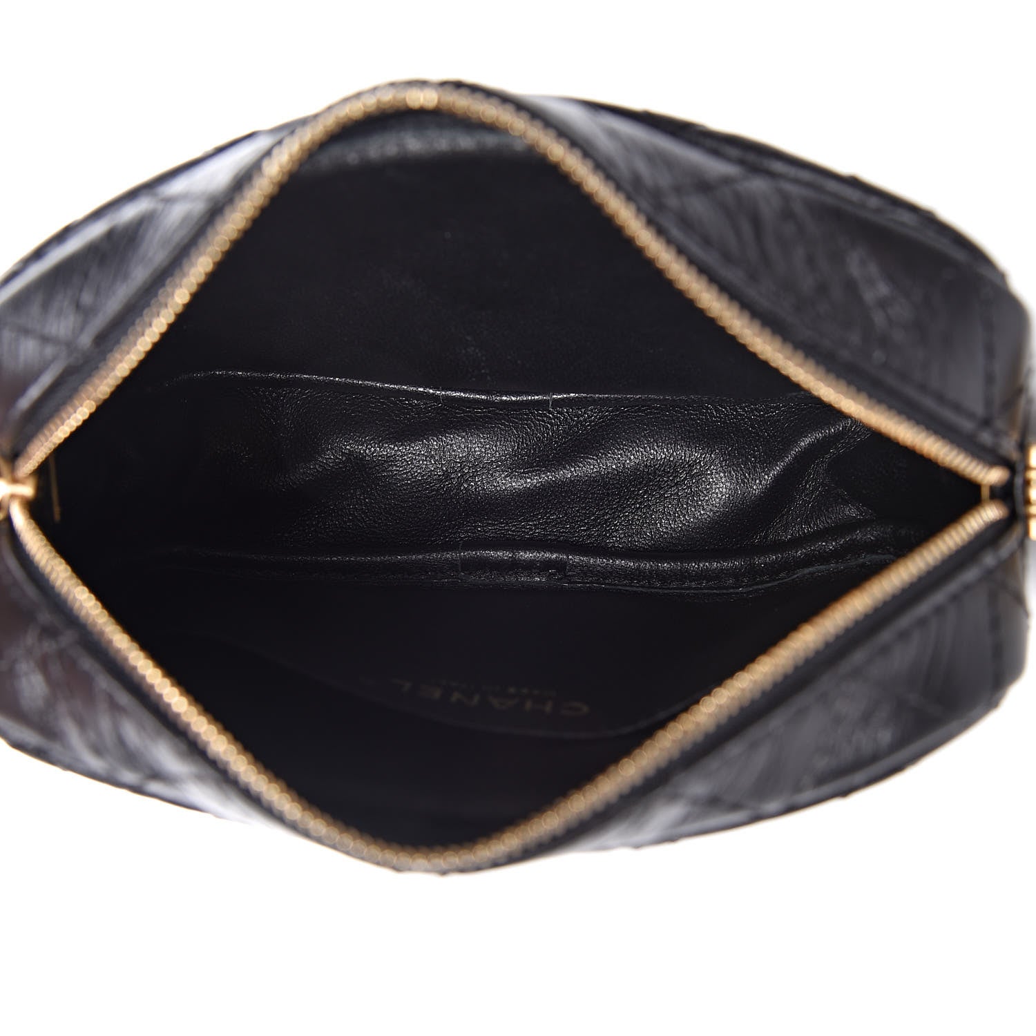 Chanel Aged Calfskin Quilted Mini Reissue Camera Case Black 5 of 10