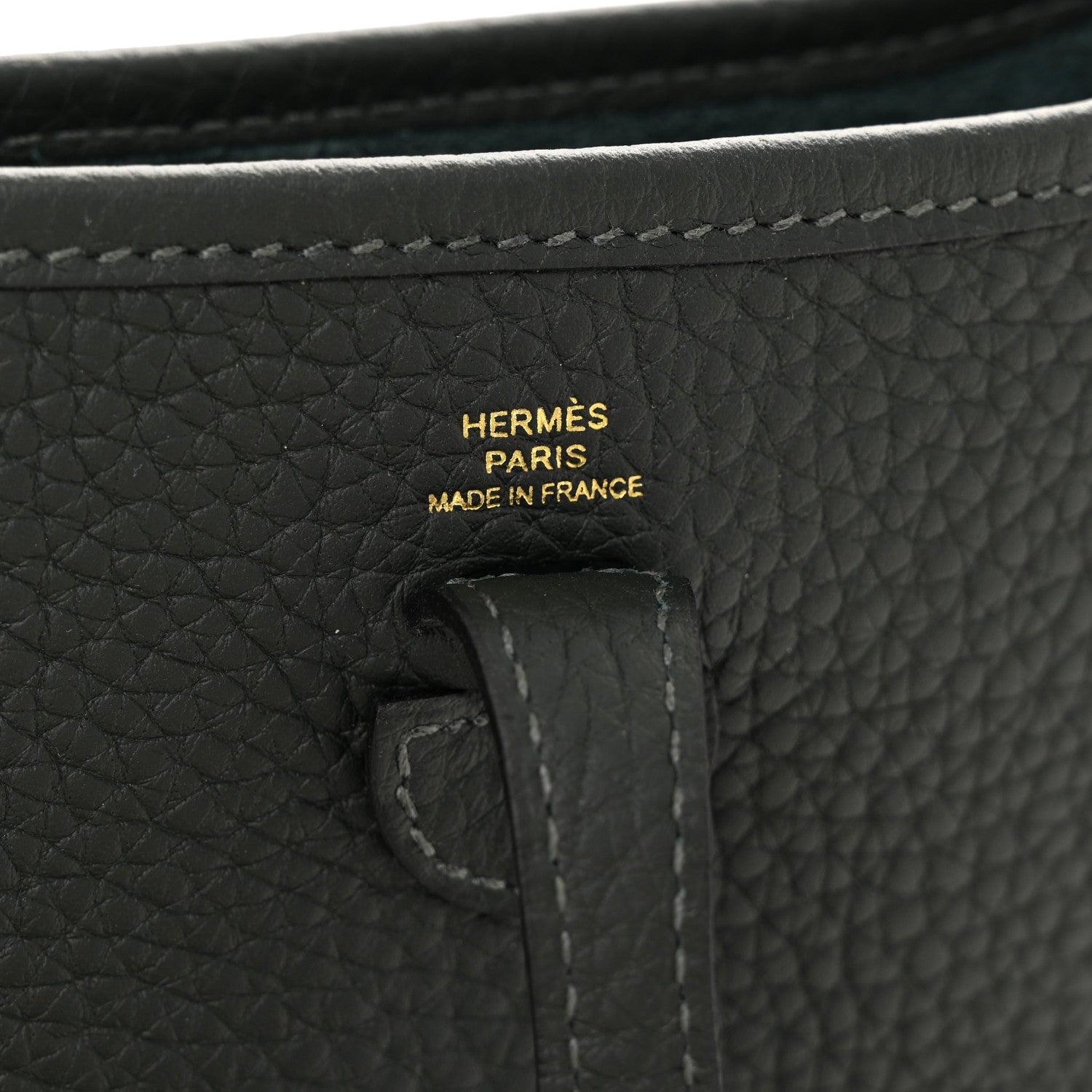 Hermes Taurillon Clemence Amazone Evelyne TPM Vert Fonce 6 of 11