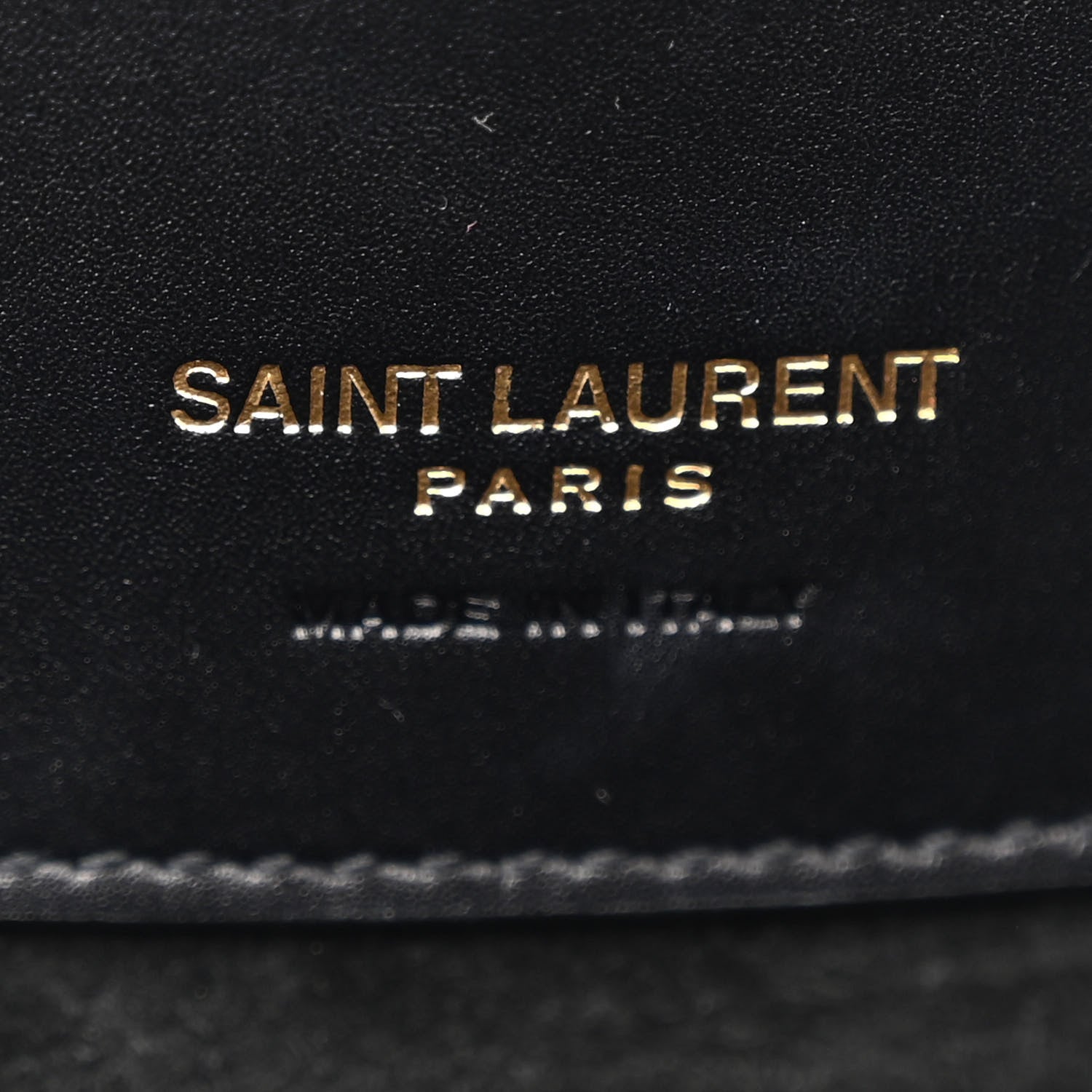 Saint Laurent Shiny Calfskin Le 37 Bucket Bag Black 6 of 15