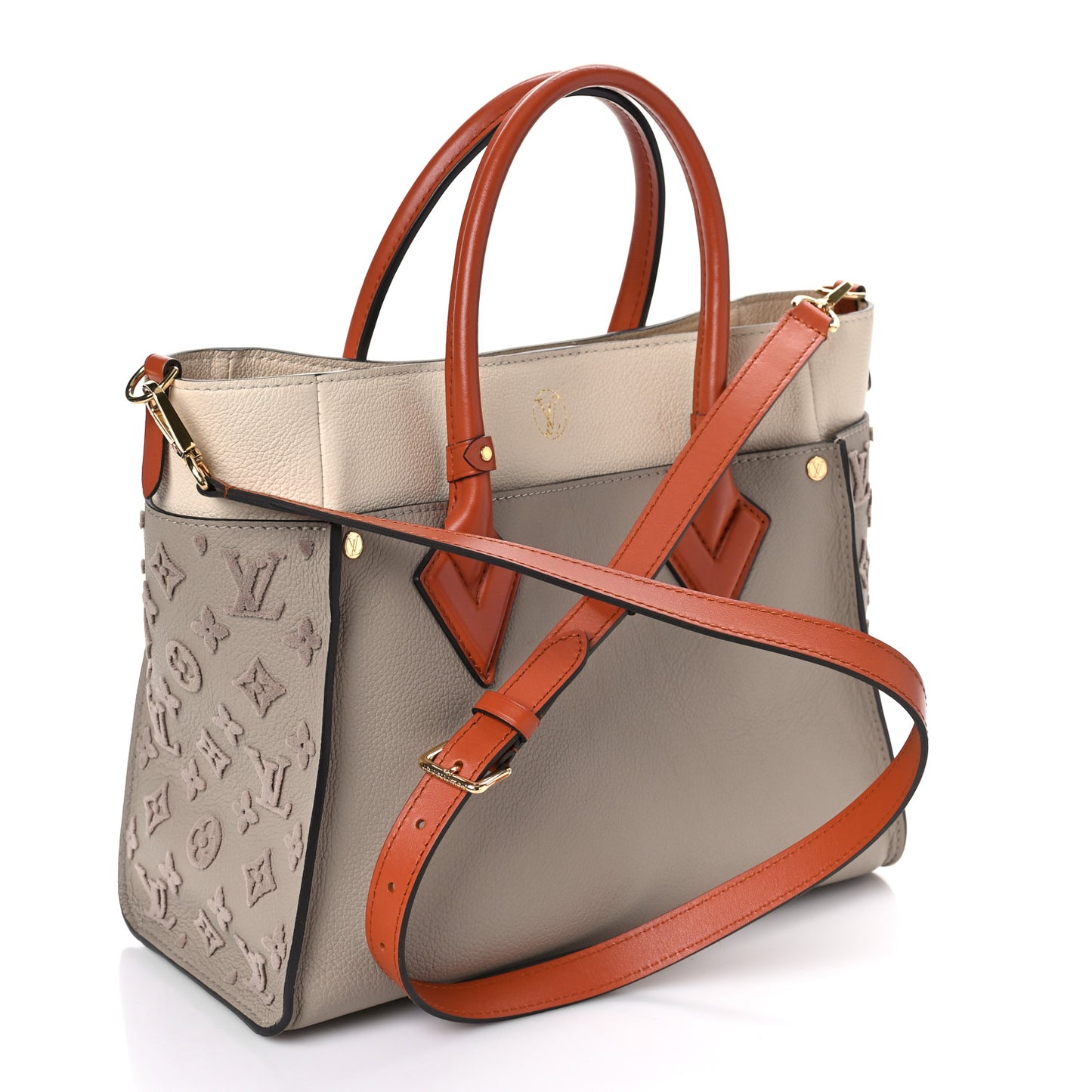 Calfskin Monogram Tufting On My Side Galet